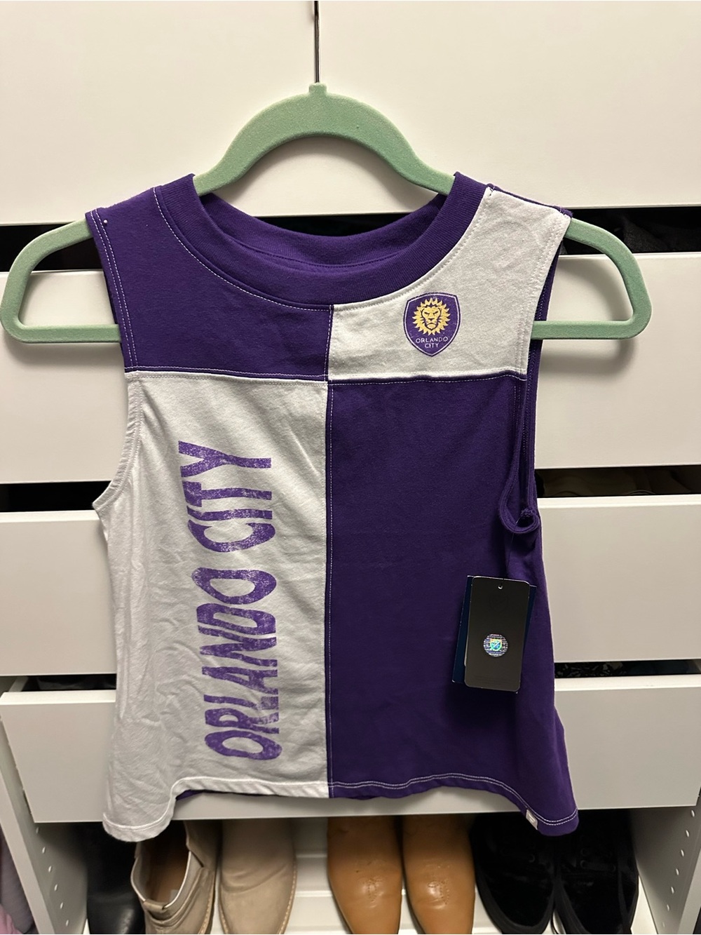 Womans Fanatics Orlando City Tank Size S